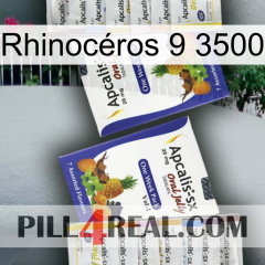 Rhinocéros 9 3500 12